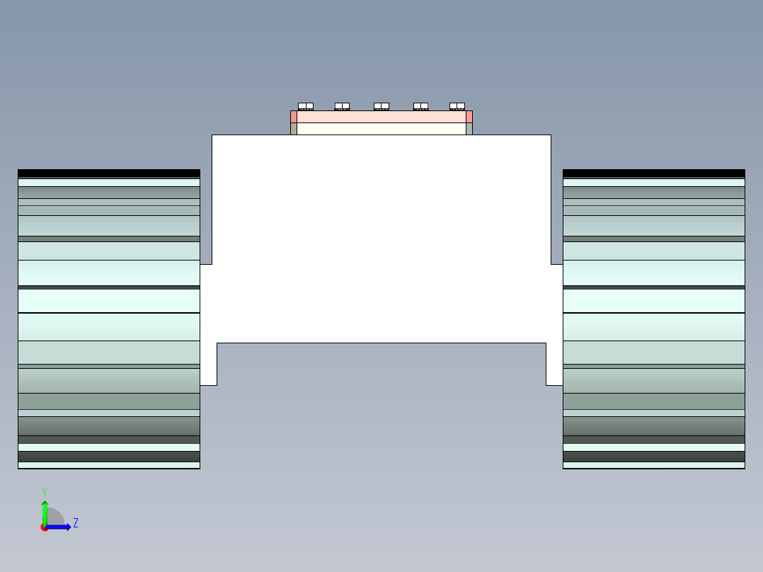 挖掘机履带1318213==35左视图