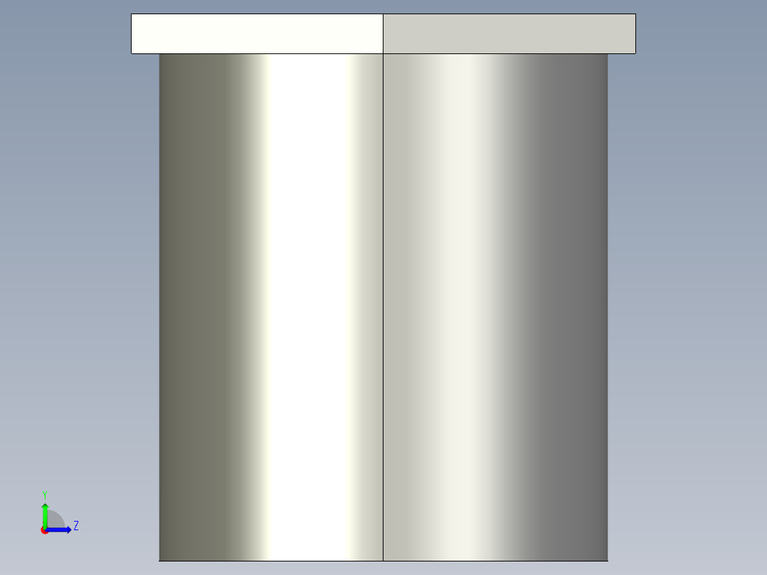 船舶管路系统SeaCor_ReducerBushing_SxSPIG_37J137101_0.75in x 0.5in左视图