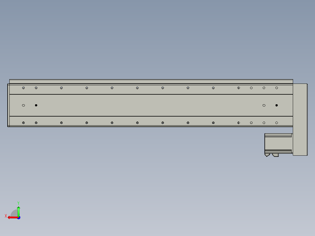 威洛博VF17-S850-BL后视图