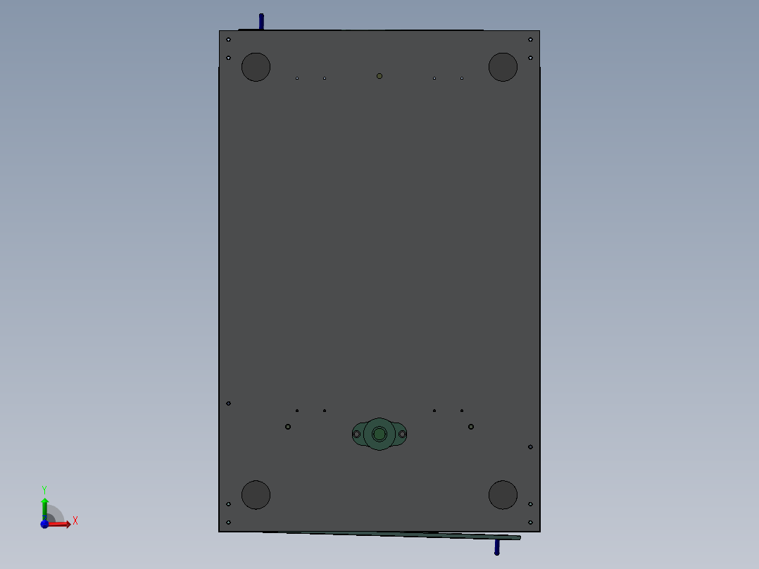 PCB板叠板机3D图纸 H804前视图