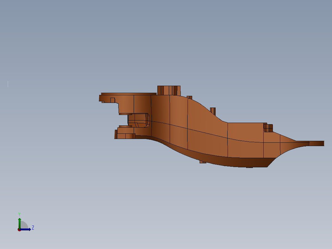 ABB全系列机器人3-3D模型 (72)左视图