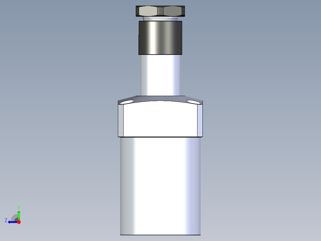 KOSMEKLHA0900-SR-Q30_R01多系列多零件图纸模型右视图