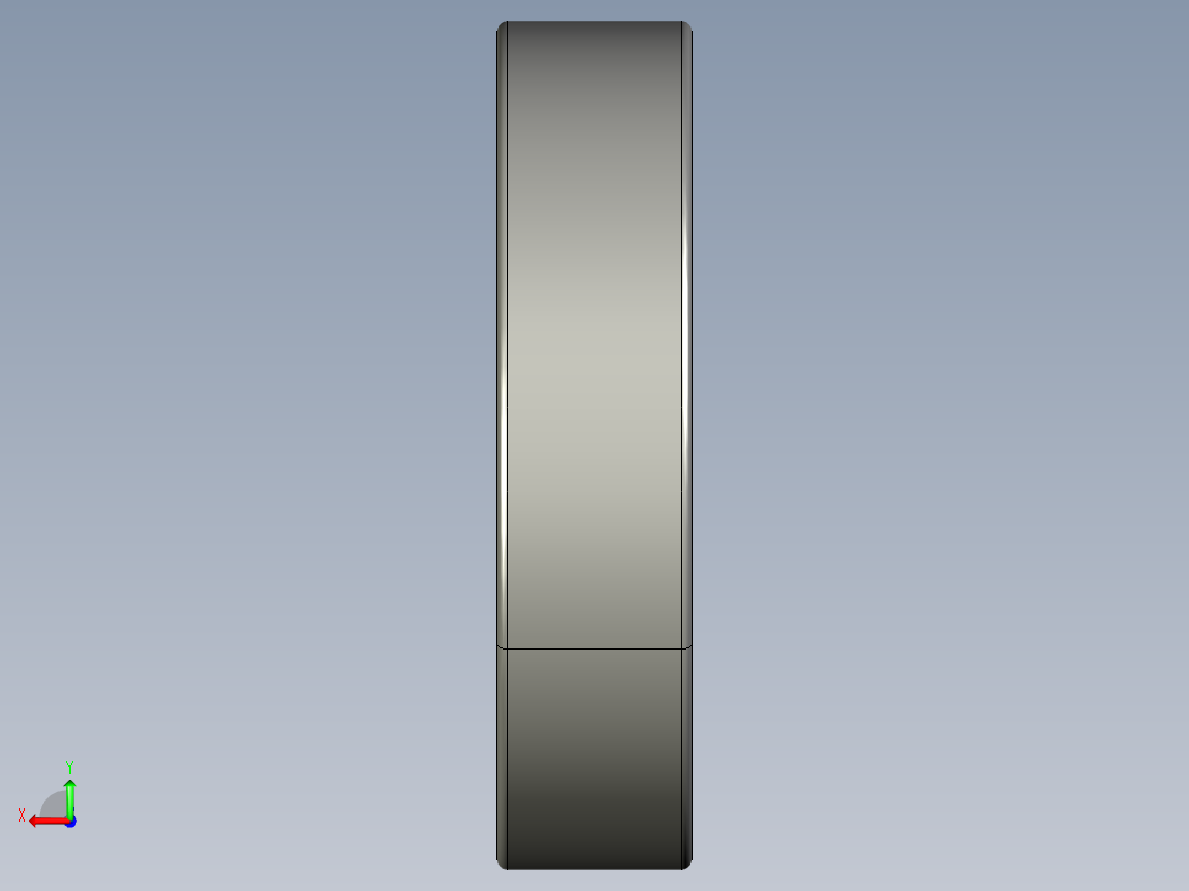 深沟球轴承6316后视图