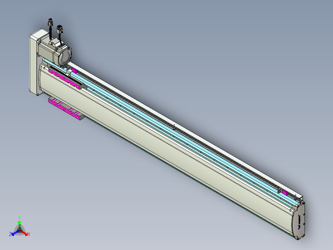 威洛博QF14-Lxx-C-S900-BR-ZP40-C3正等轴测图