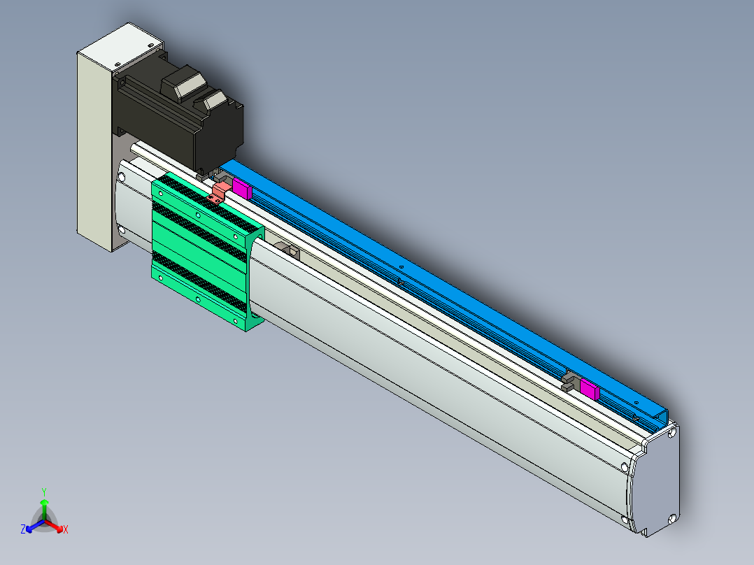 威洛博VF10-L16-C-S400-BR-P40-C4正等轴测图