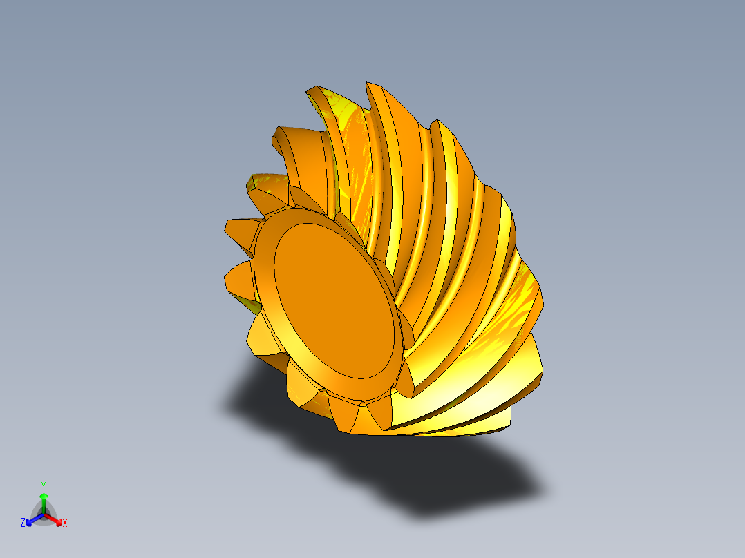 P042-汽车行星齿轮分动器设计【分动箱】正等轴测图