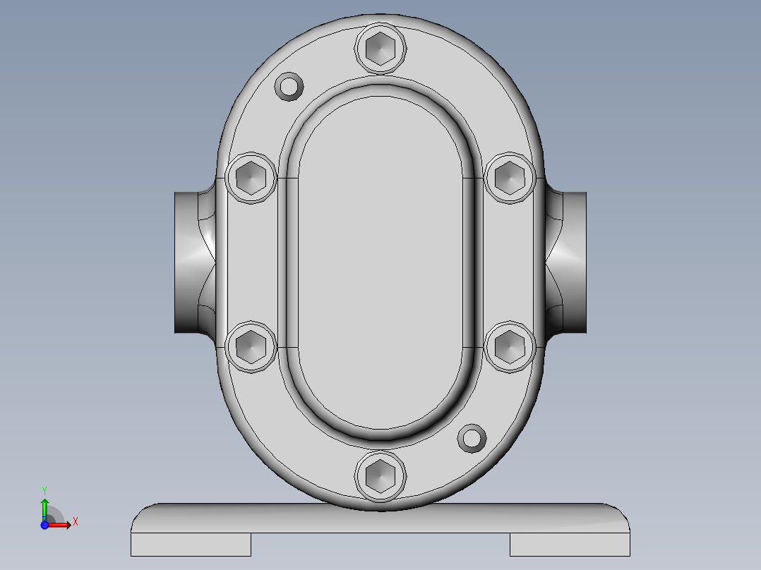 齿轮泵（sw11+爆炸图）前视图