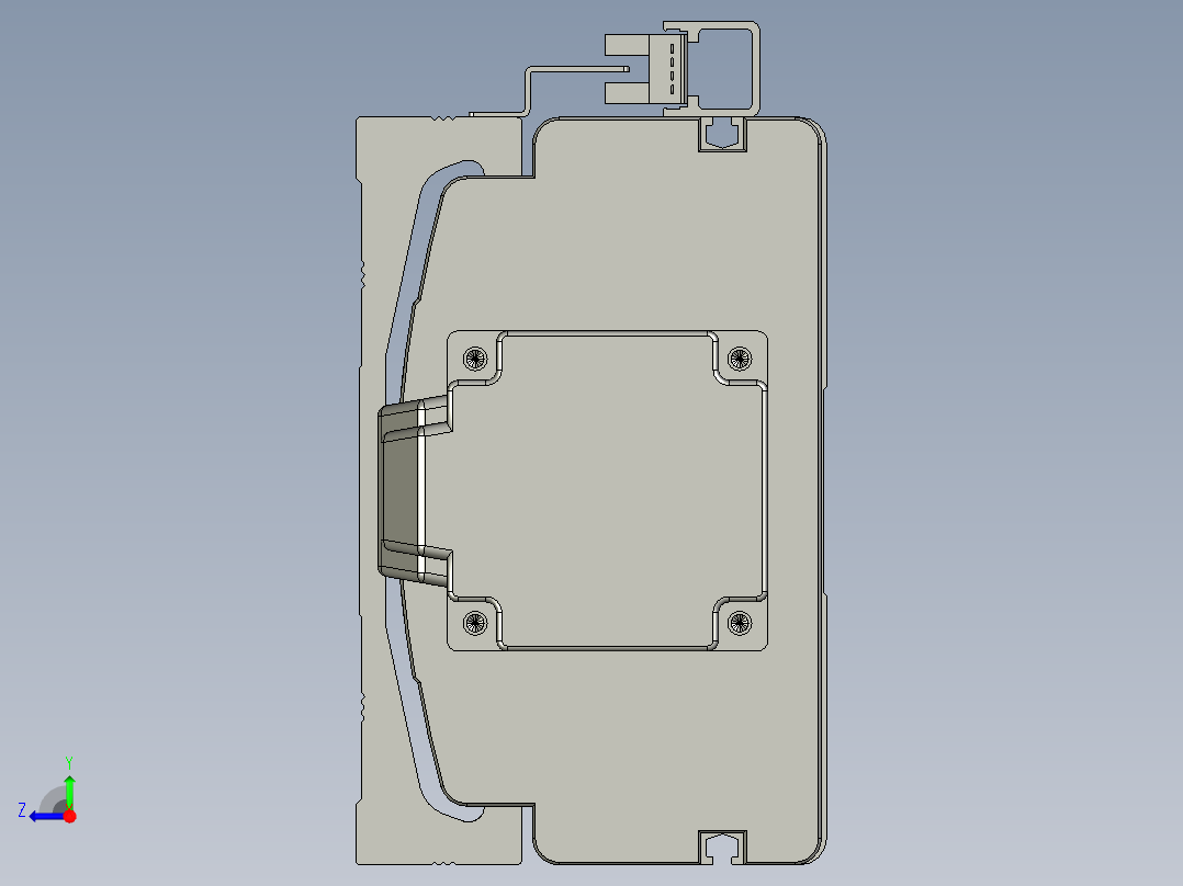 威洛博双电机滑台-VF14D2-S400-BC-P40-C6右视图