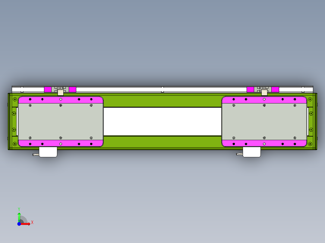 威洛博LC系列3d模型模组2LC14S2Y-S250前视图