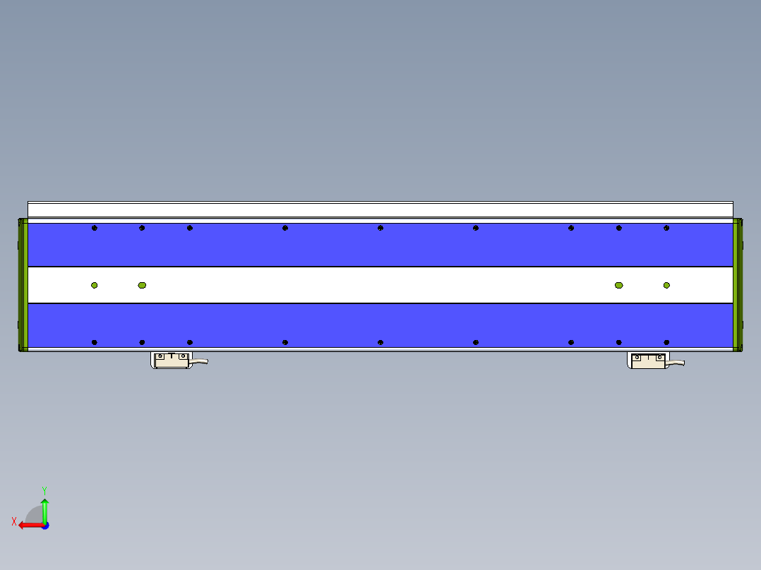 威洛博LC系列3d模型模组2LC14S2Y-S250后视图