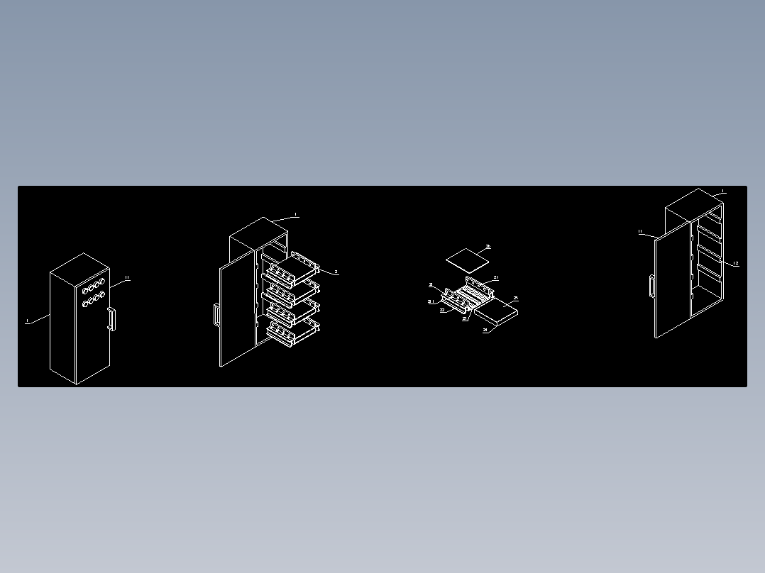 具有自动灭火功能的<span style='color: red'>配电柜</span>
