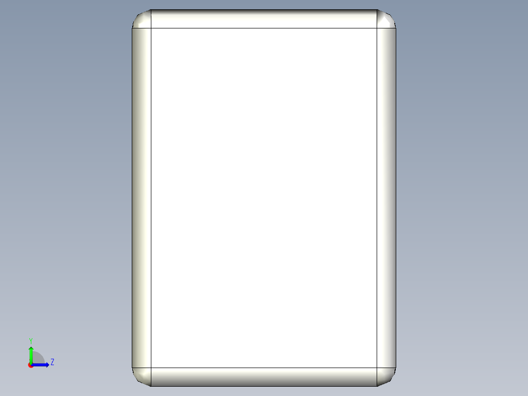 元器件3D封装C0402_03520左视图