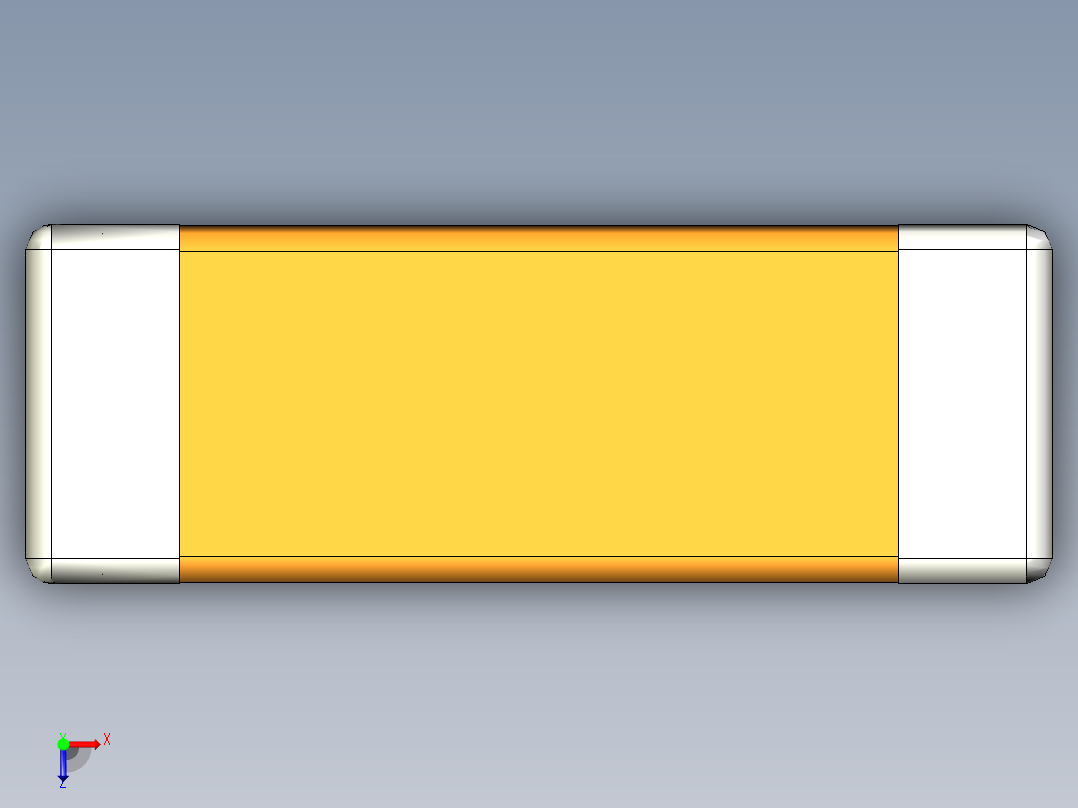 元器件3D封装C0402_03520俯视图