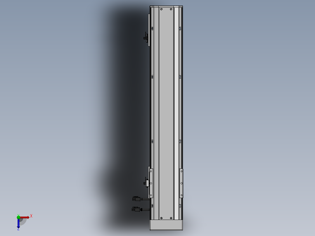 精密模组MY120-T10-450L-BM-P10B-C4-C俯视图