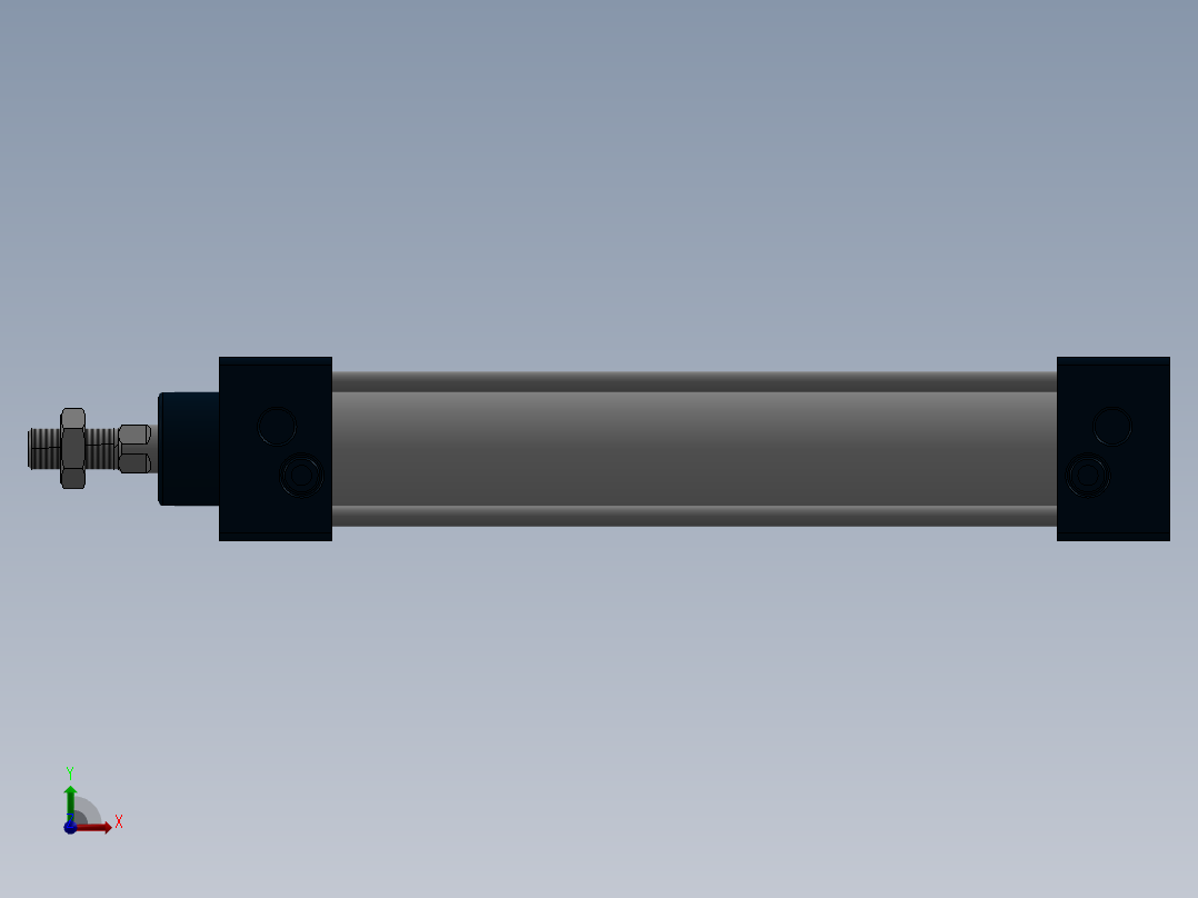 气缸SC32x140S前视图