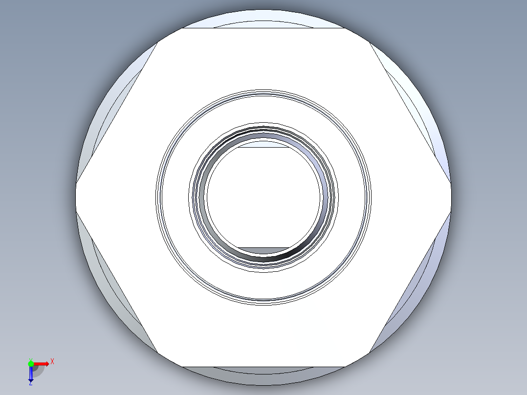 KOSMEKWNC1000多系列多零件图纸模型多系列多零件图纸模型俯视图