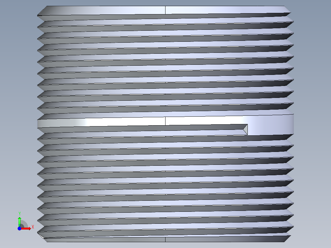 聚氯乙烯配件33-Sch80_Nipple_MPTxMPT_861-213_1.5in x Close前视图