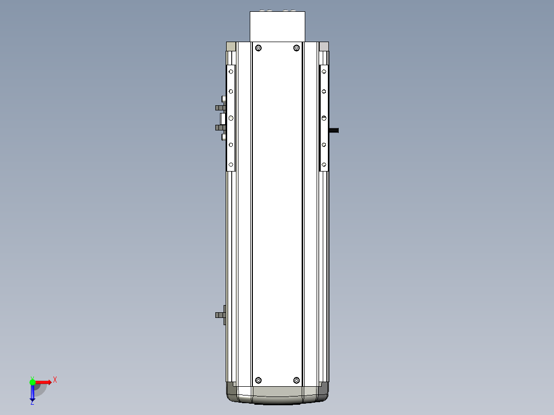 Toyo东佑达直线模组-ETH14-250-BM-400W+煞車俯视图