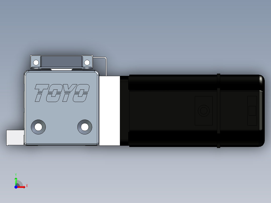 Toyo东佑达直线模组-M65-S-X130-1100-L-M40-C4前视图