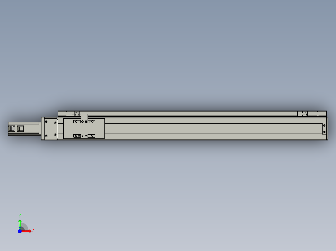 VF丝杆传动-一般环境VT6-L10-C-S600-BC-P10-C4前视图