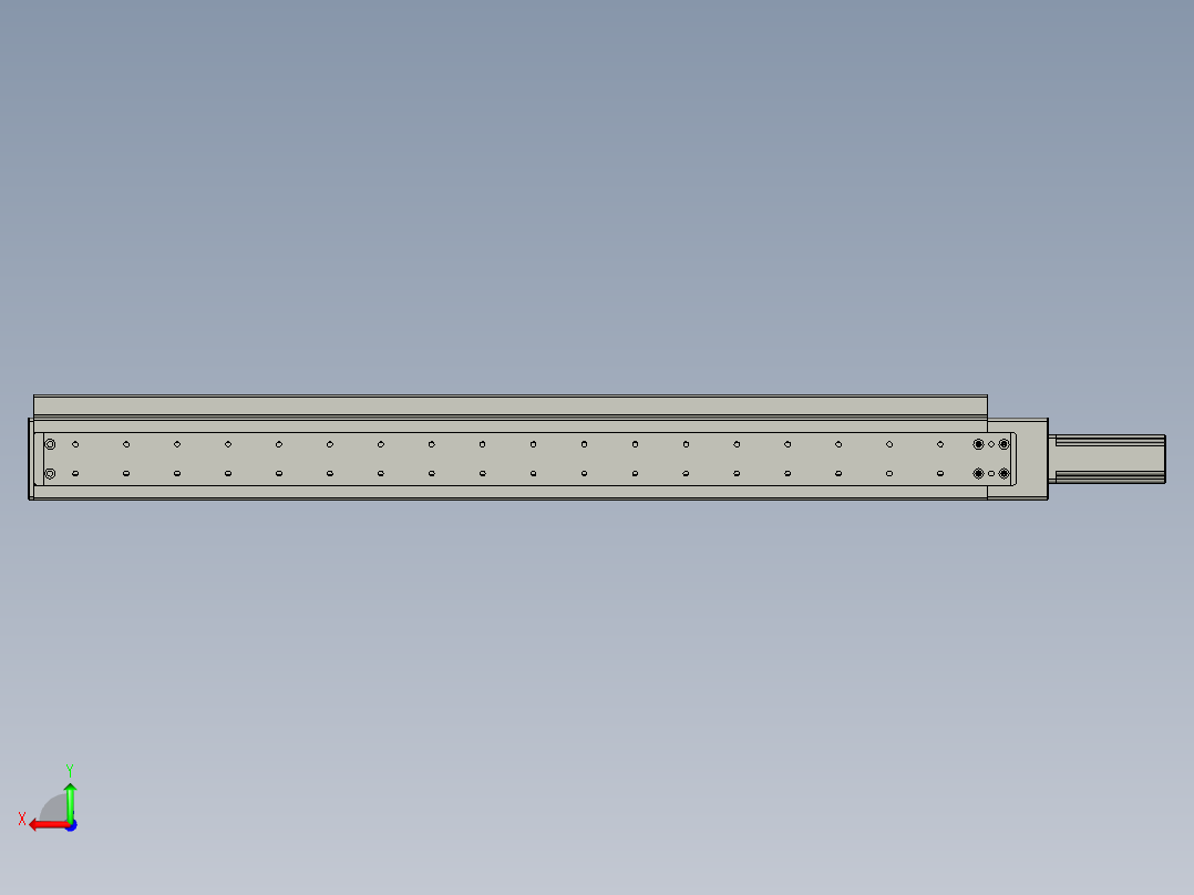 VF丝杆传动-一般环境VT6-L10-C-S600-BC-P10-C4后视图