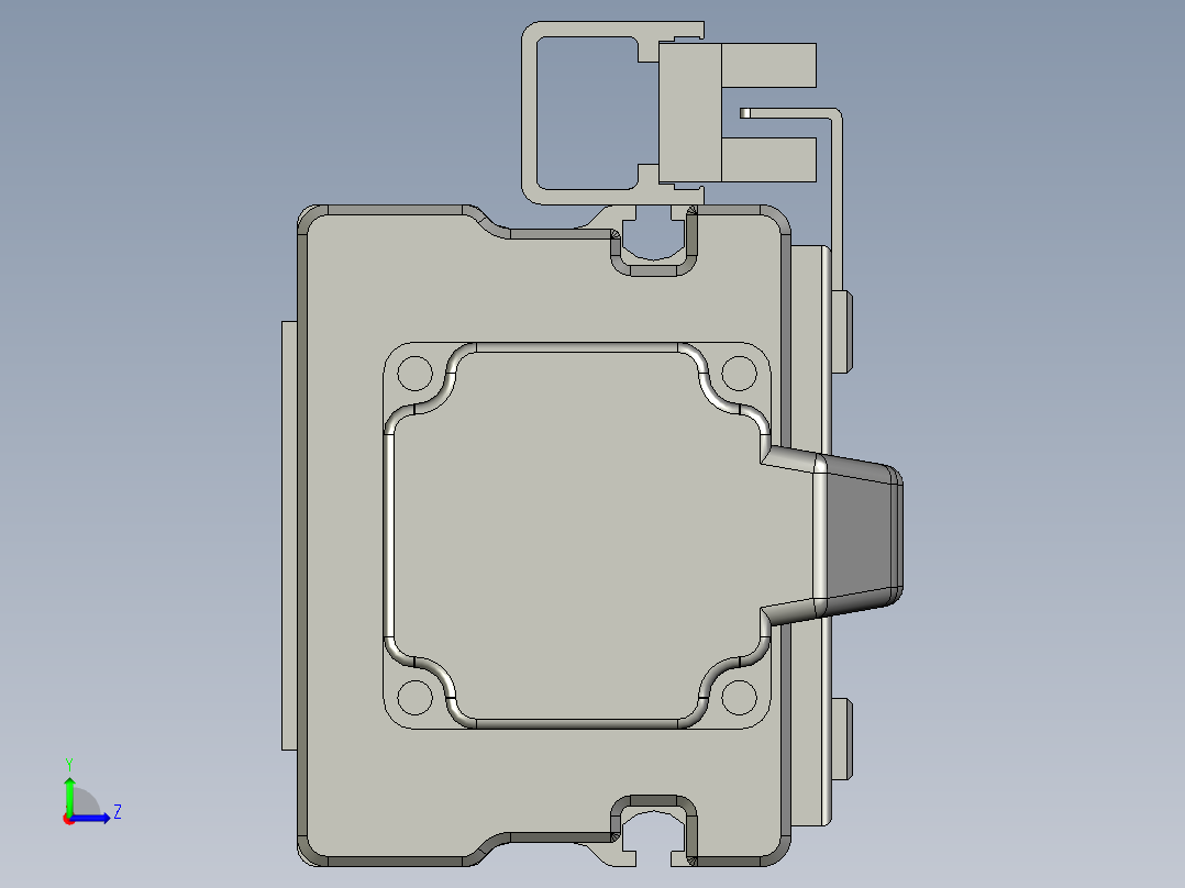 VF丝杆传动-一般环境VT6-L10-C-S600-BC-P10-C4左视图