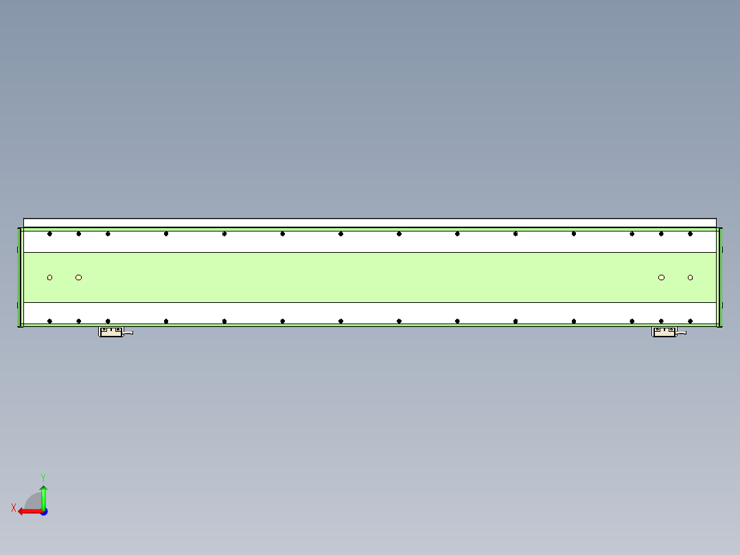 威洛博LC系列3d模型模组2LC17E2Y-S700后视图