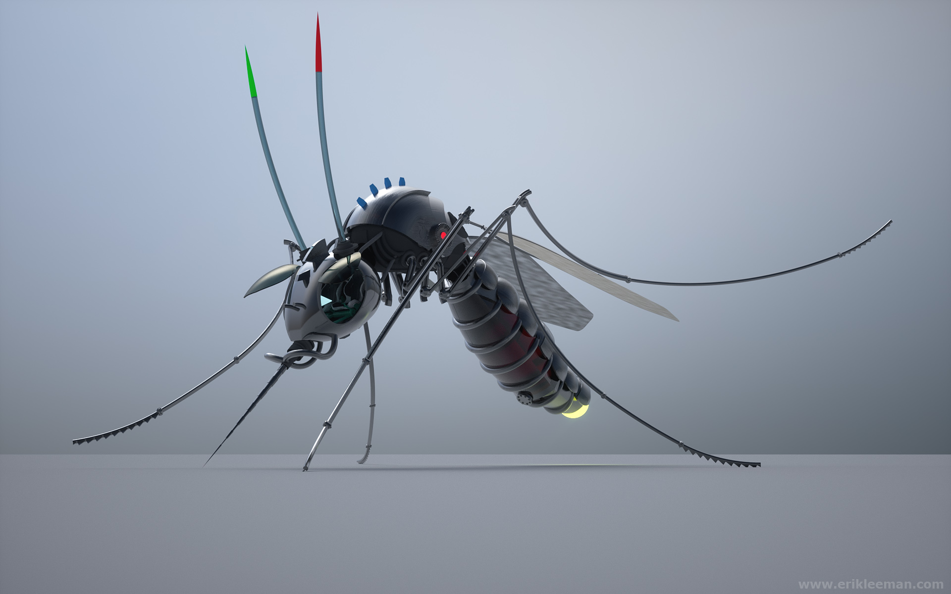 蚊子黑仔机器人