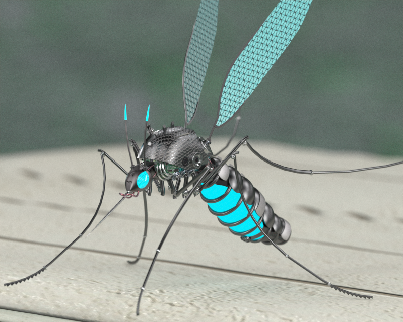 蚊子黑仔机器人