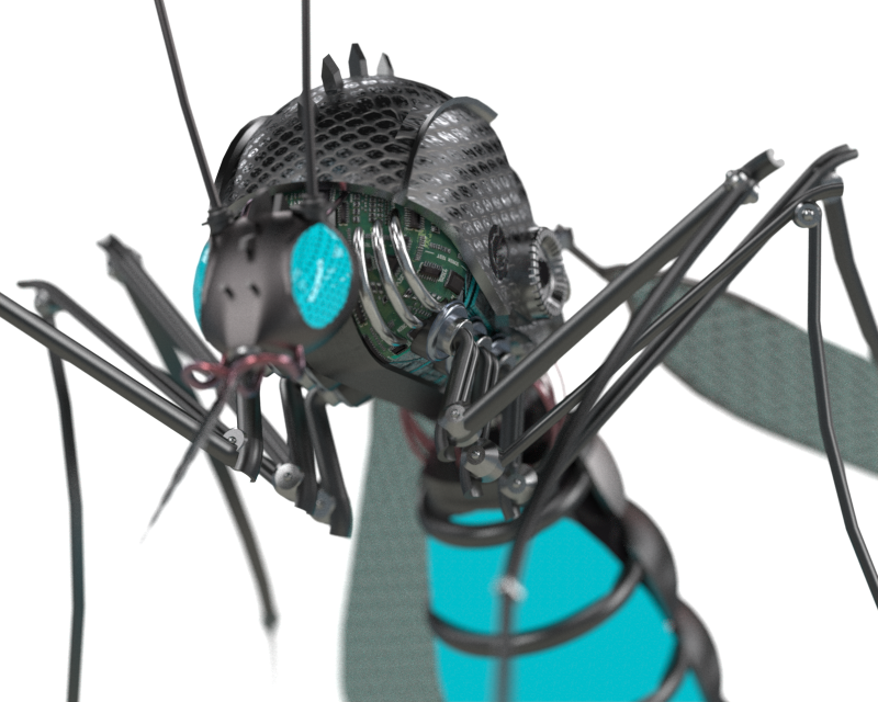 蚊子黑仔机器人