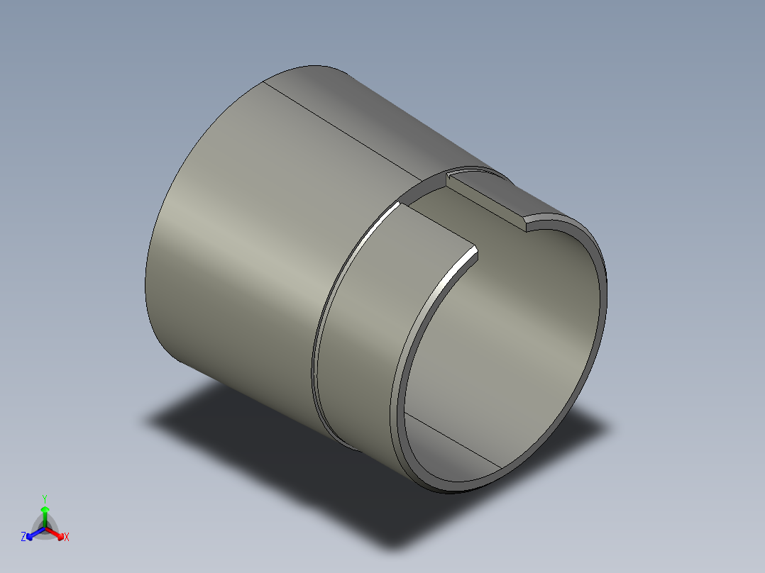 SKF轴承附件紧定套<span style='color: red'>3D</span>模型IGS格式