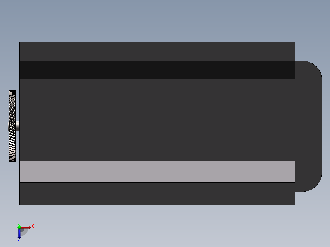 四工位专用机床俯视图