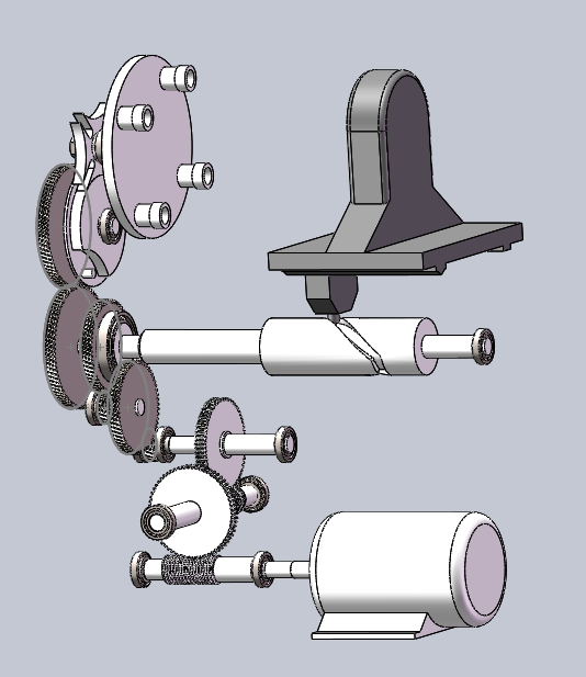 四工位专用机床