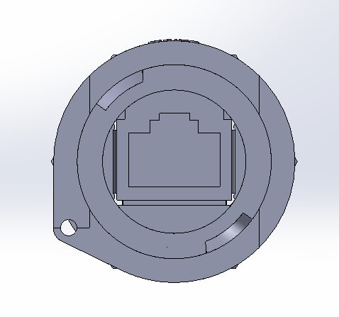 网口航空插头威浦RJ45F71