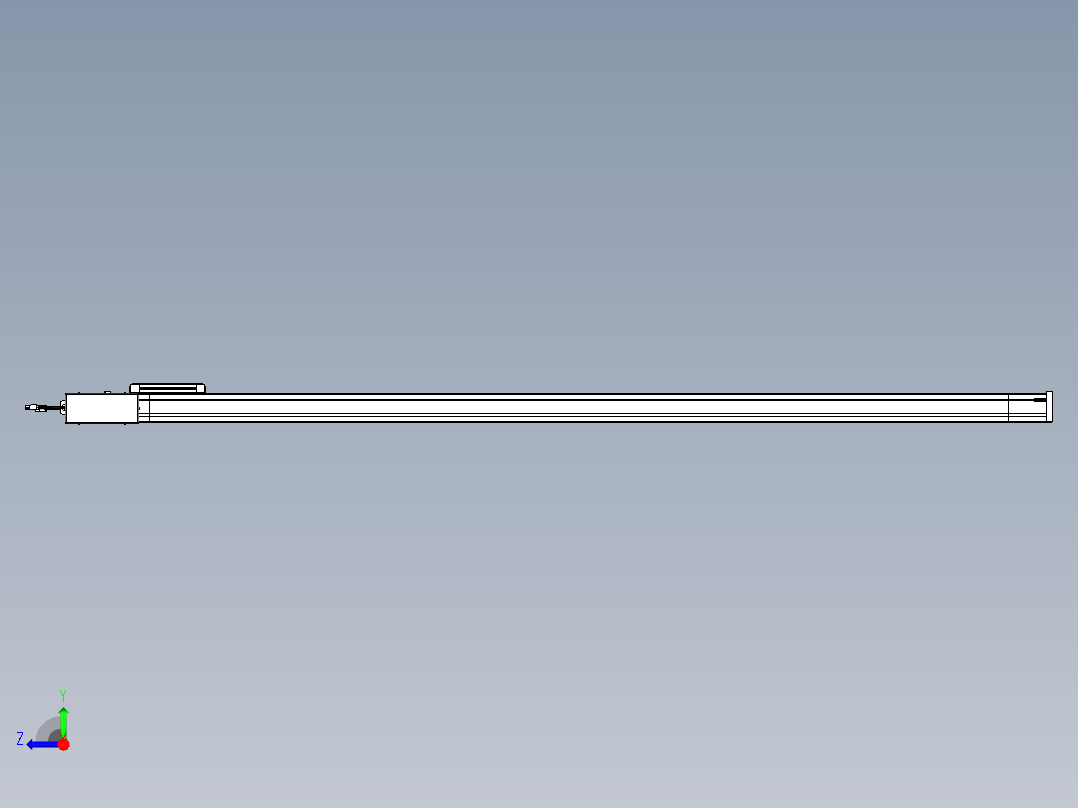 威洛博LB.GB同步带传动--欧规系列LB6A-L65-S1800-BL右视图