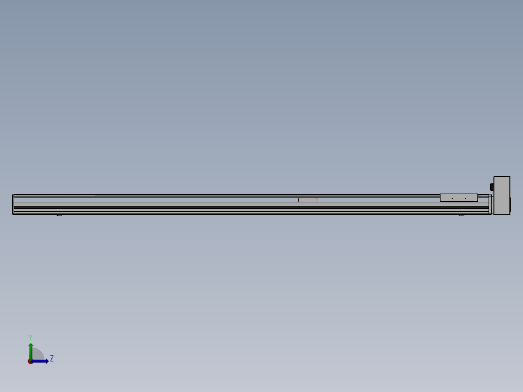 精密模组MT140-L110-1500-LU-M40-C4左视图