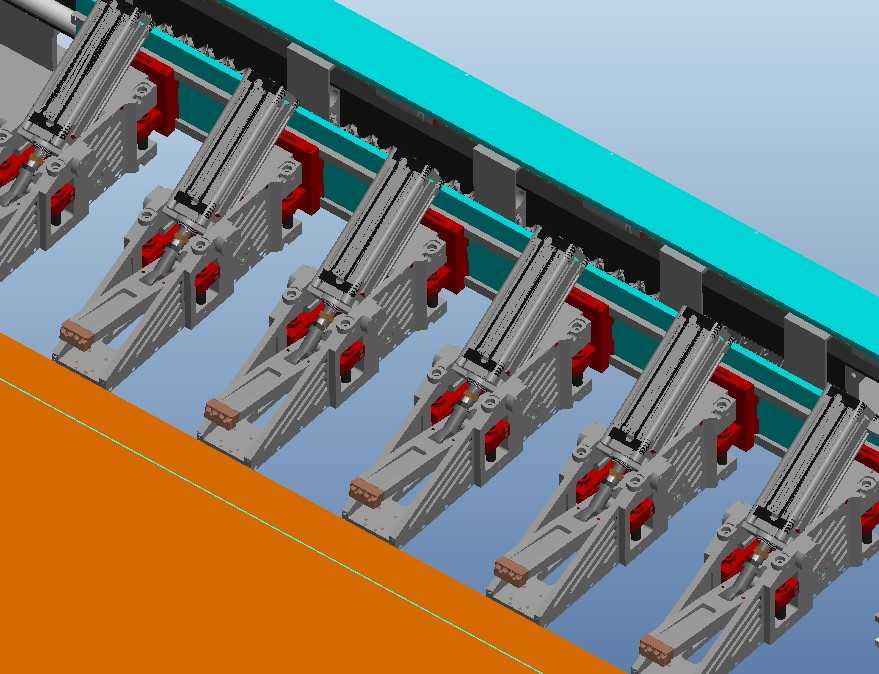 704轴数控铣床机台PROE设计
