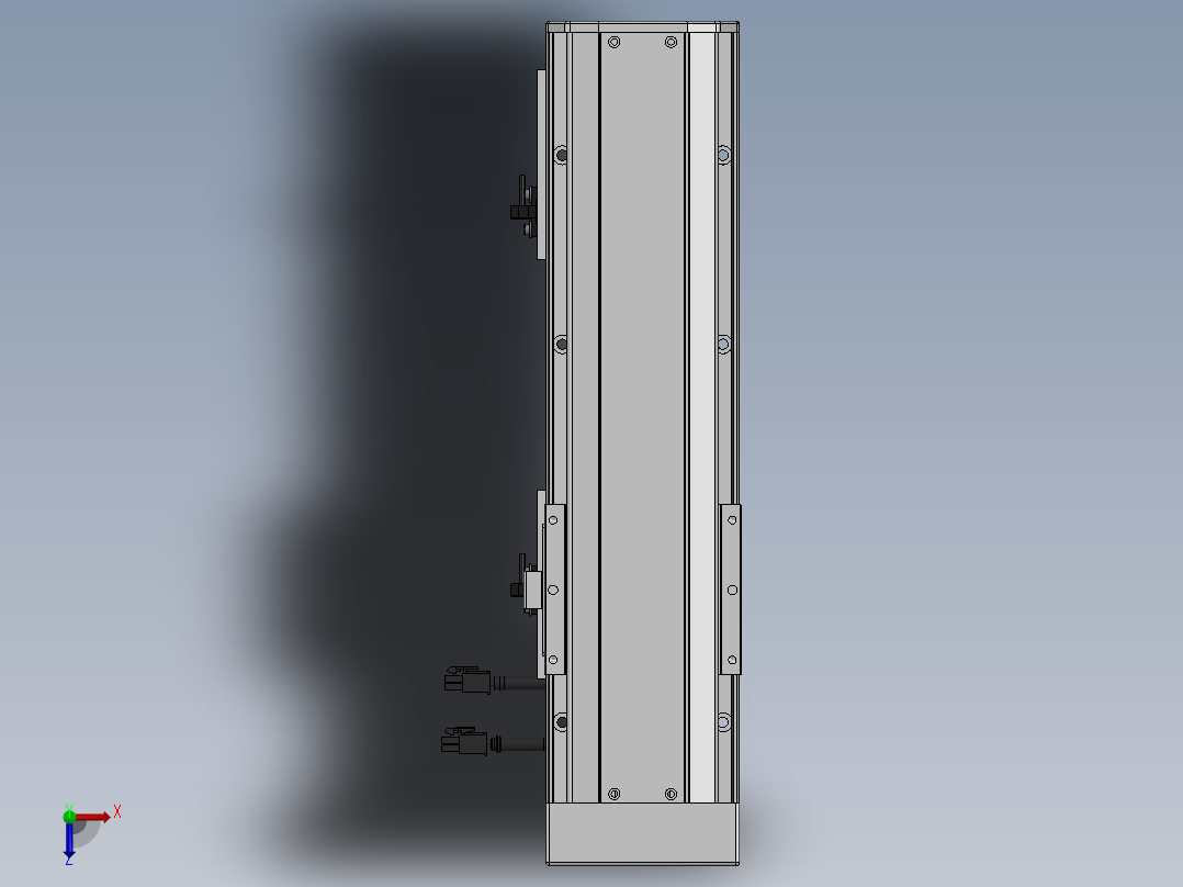 精密模组MY120-T10-200L-BM-P10B-C4-C俯视图
