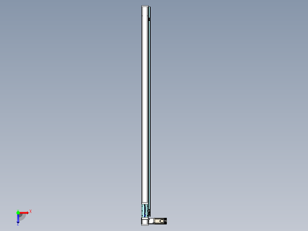 欧规系列-LB6A-L130-S1800-BL-ZP40-C3俯视图