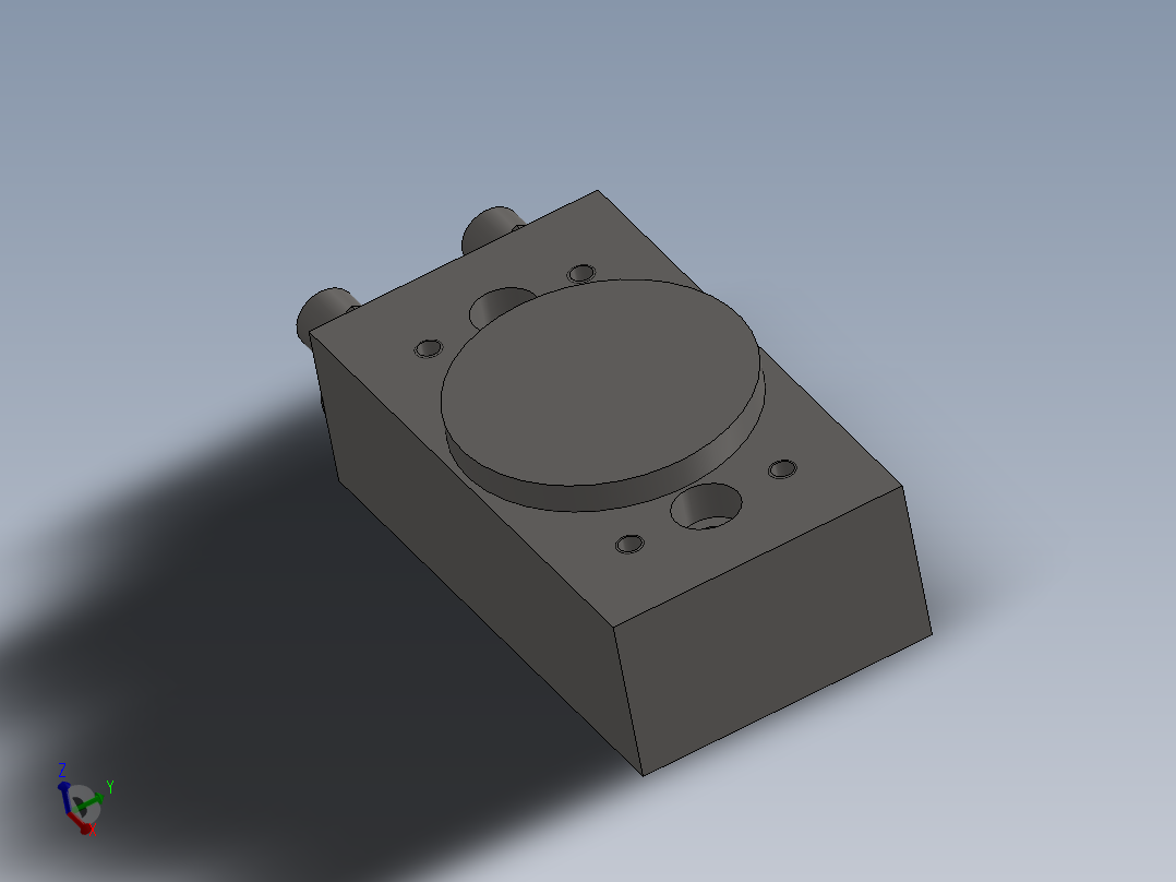 203自动器HRQ30A缸体