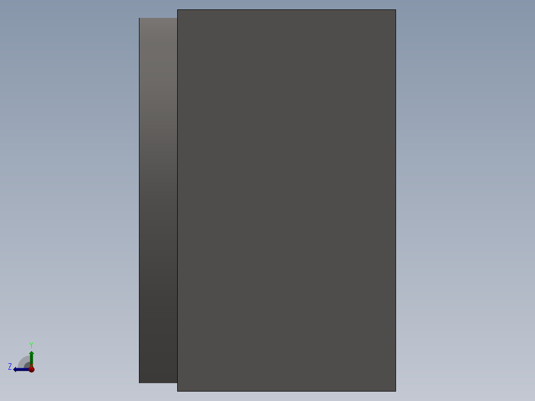 203自动器HRQ30A缸体右视图