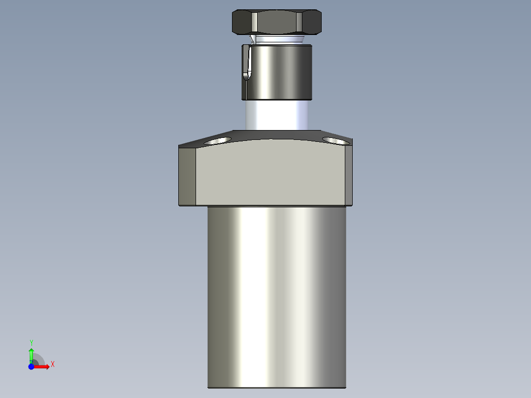 KOSMEKLHS0550-SR-Y30多系列多零件图纸模型前视图
