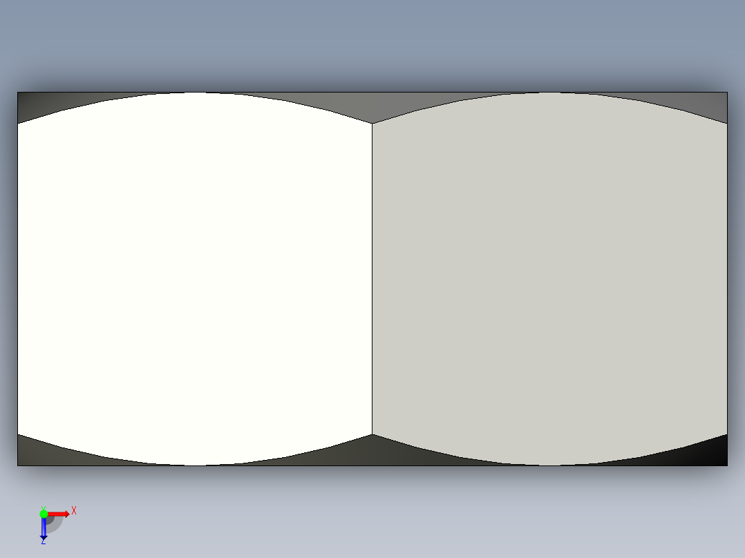 公制六角螺母-Metric Hex Nuts M36 x 4mm Thread俯视图