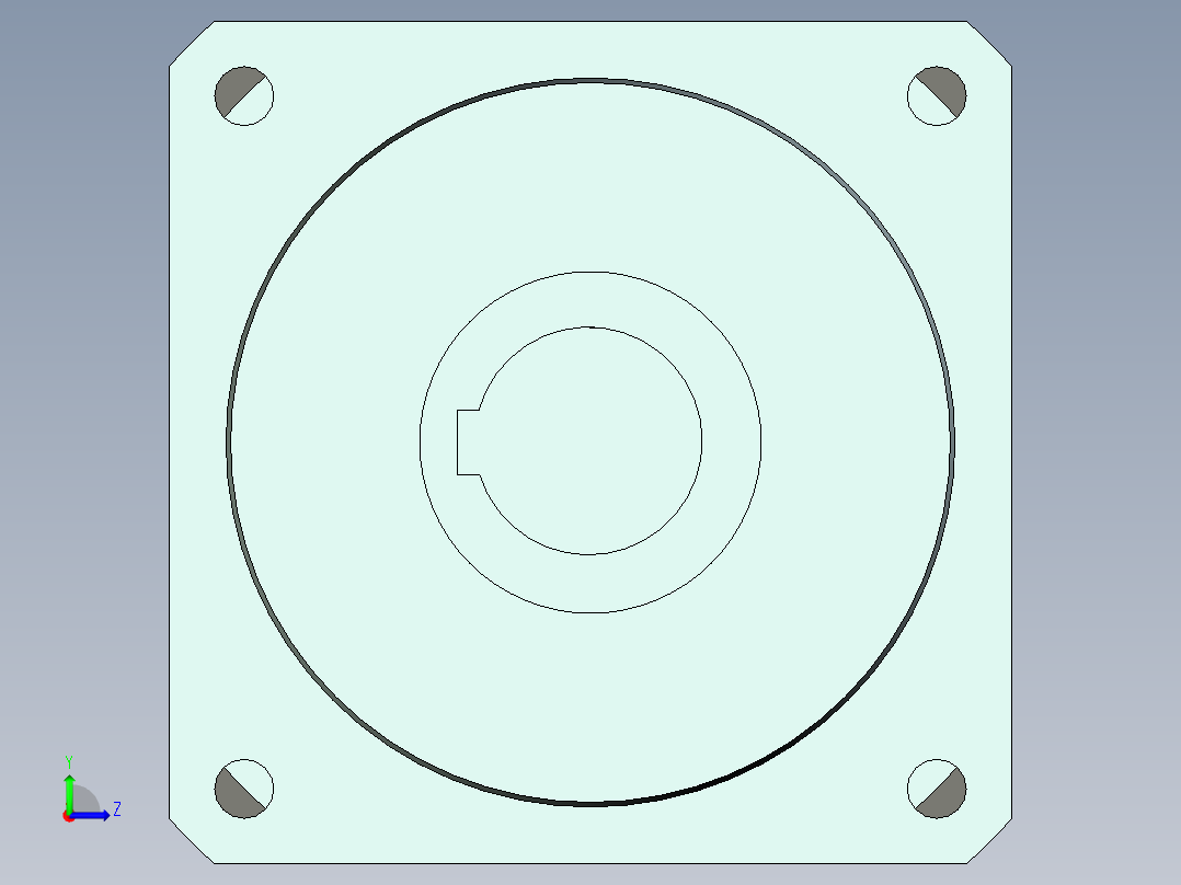 直齿孔PLX180-L2 42-114.3-200-M12.stp左视图