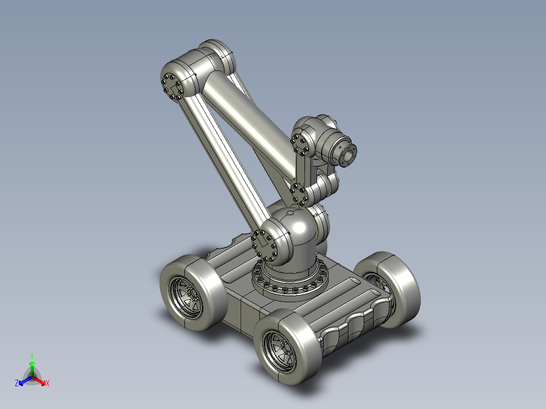 移动<span style='color: red'>机器人</span><span style='color: red'>3D</span><span style='color: red'>模型</span>（3