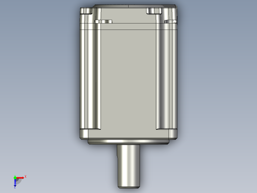 低压伺服电机MF5H-60CM30B1-504俯视图