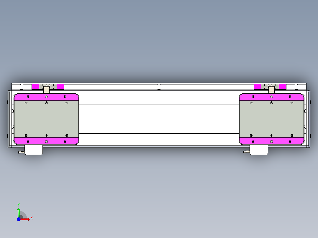 威洛博LC系列3d模型模组2LC14S1Y-S350前视图