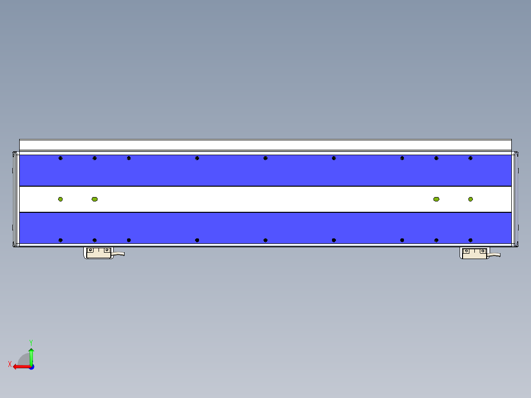 威洛博LC系列3d模型模组2LC14S1Y-S350后视图