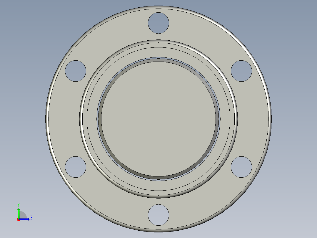 山云日尚SYS滚珠丝杠SFI8010.stp左视图