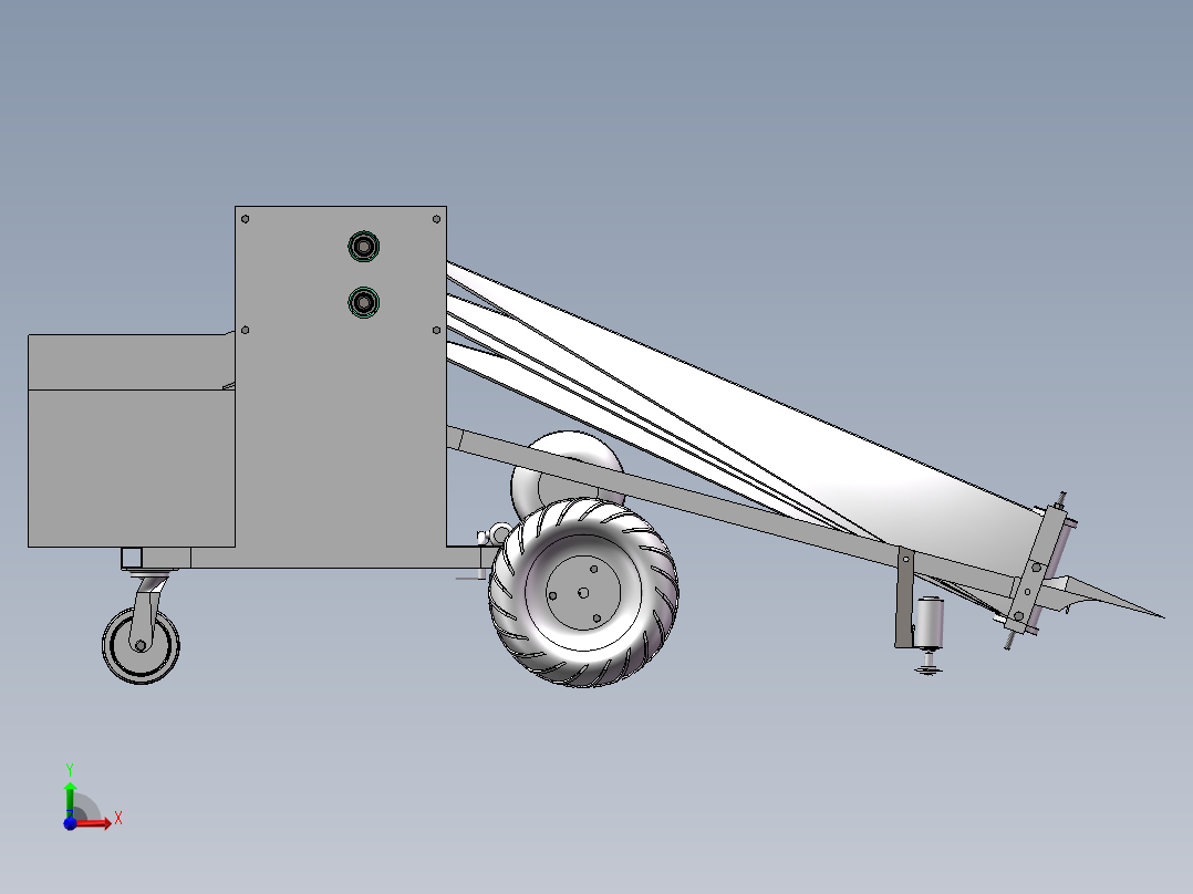 韭菜收割机 (3)前视图